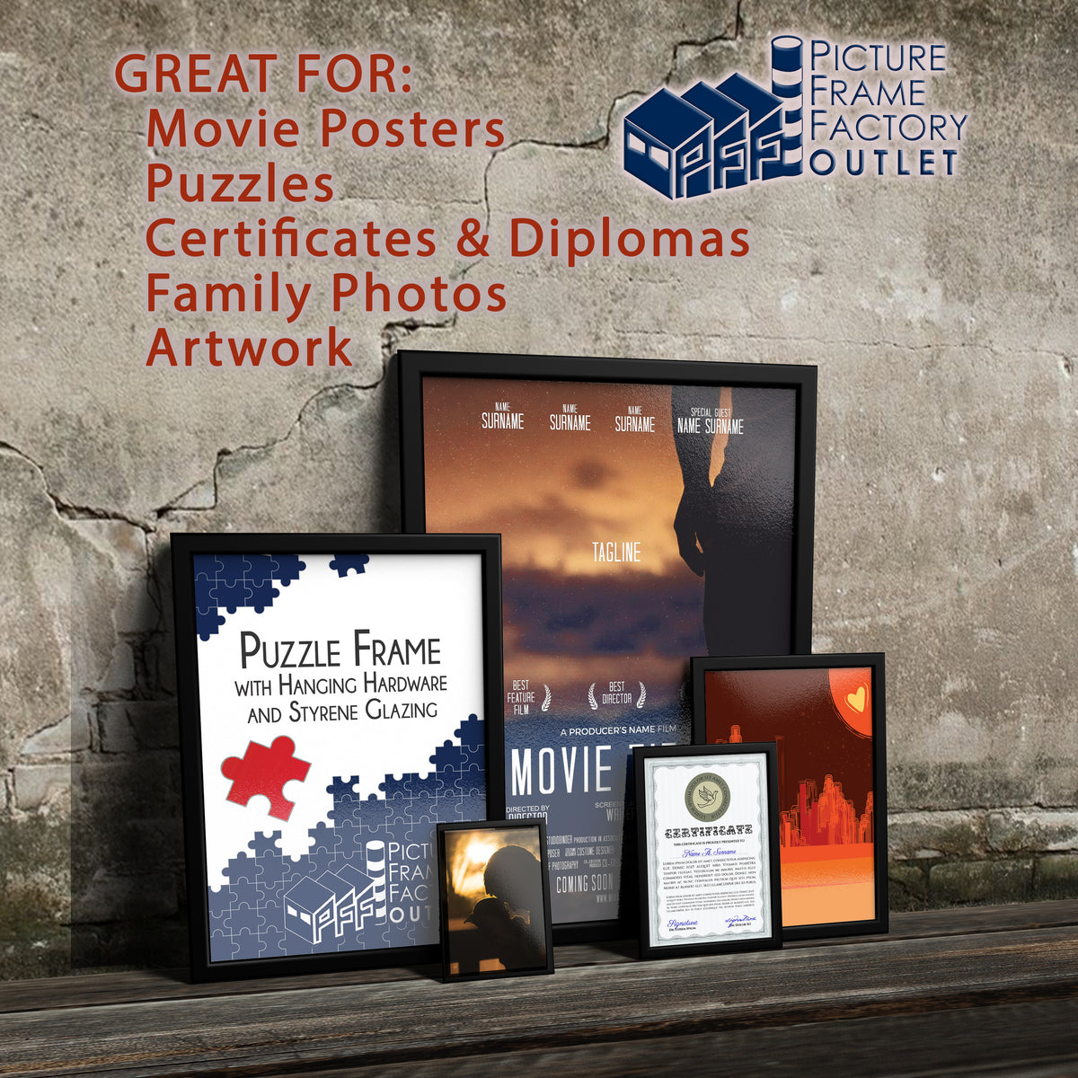 23.5x31.5 Opening Picture Frame Picture Frame Factory Outlet