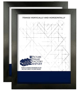 Picture Frame Factory Outlet | 2pk Black Picture Frames