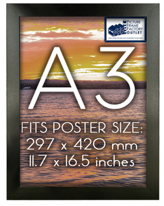 Picture Frame Factory Outlet | A3 Picture Frames Black