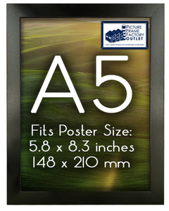 Picture Frame Factory Outlet | A5 Picture Frames Black