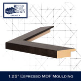 Picture Frame Factory Outlet | Espresso MDF Moulding