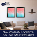 Picture Frame Factory Outlet | 2pk Black Picture Frames | Lifestyle1