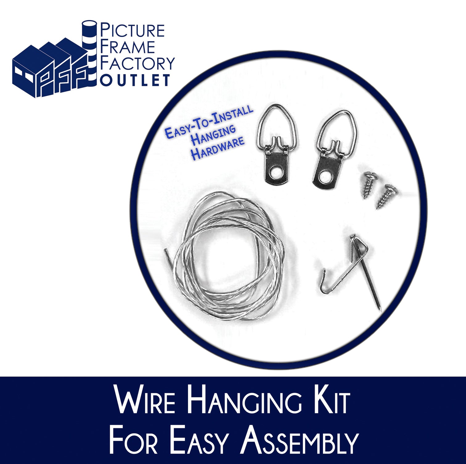 Wire Hanging Kit Picture Frame Factory Outlet