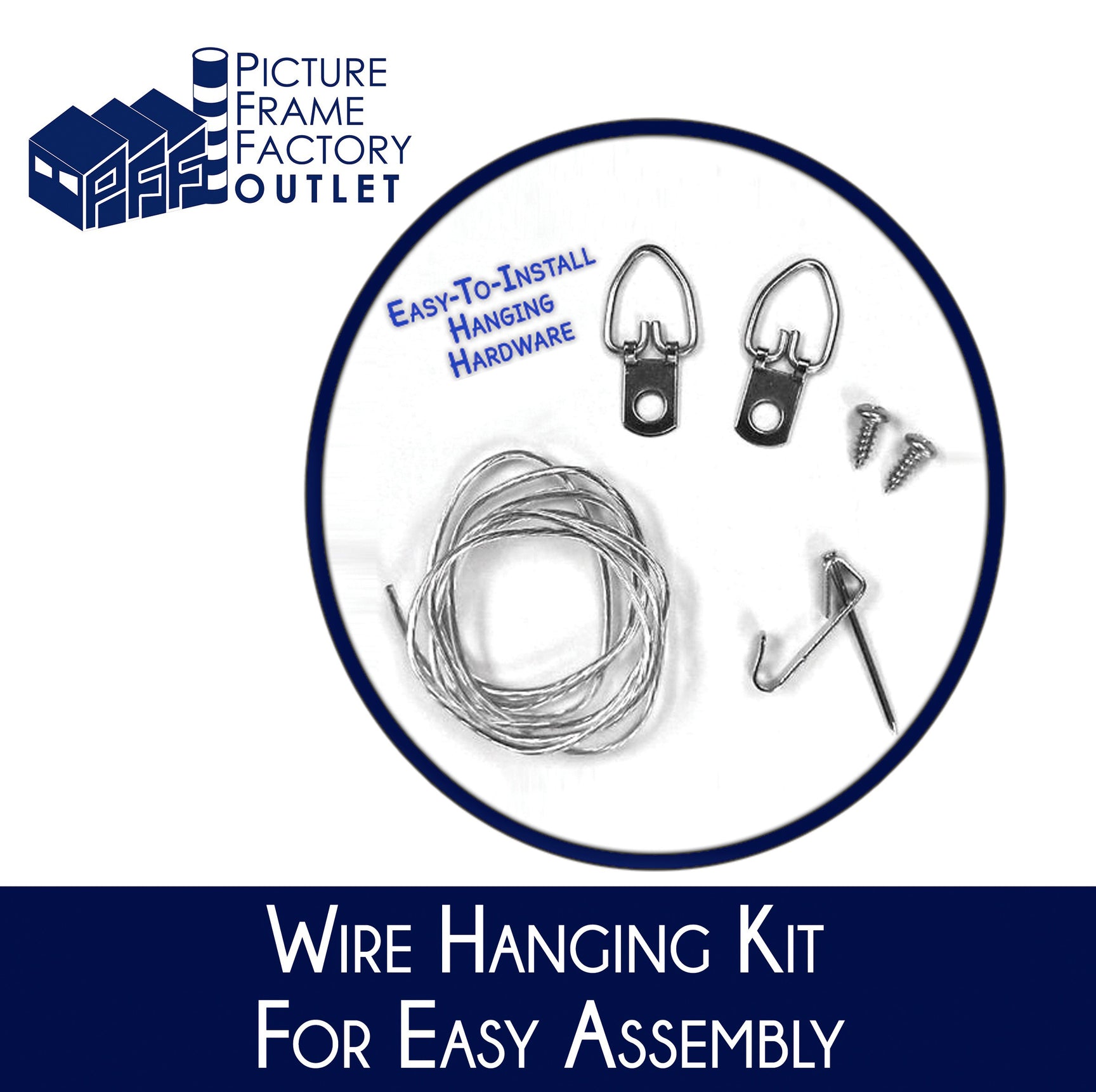 Wire Hanging Kit Picture Frame Factory Outlet